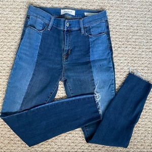 PacSun Two Tone Skinny Jeans